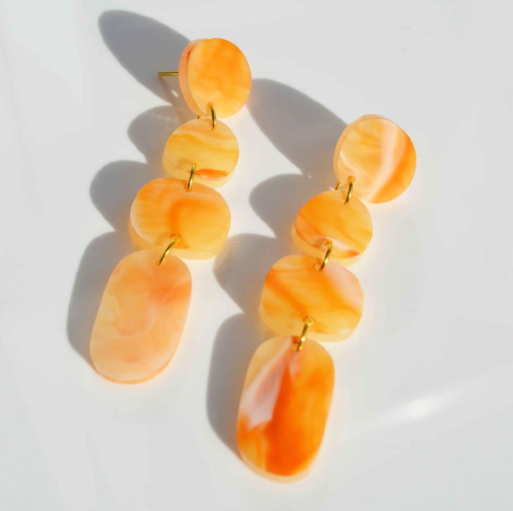 good thing Hagen & Co Juno Earrings - Sunset