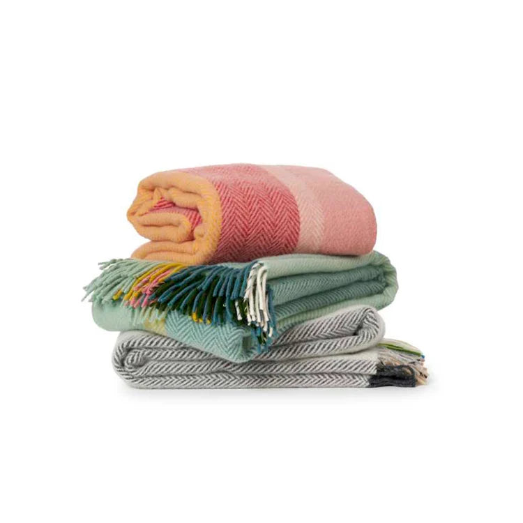 Good Thing Klippan Birka Lambswool Throw - Meadow