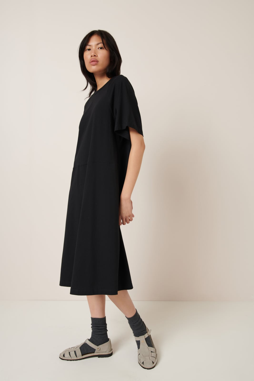 Good Thing Kowtow Blake Dress - Black