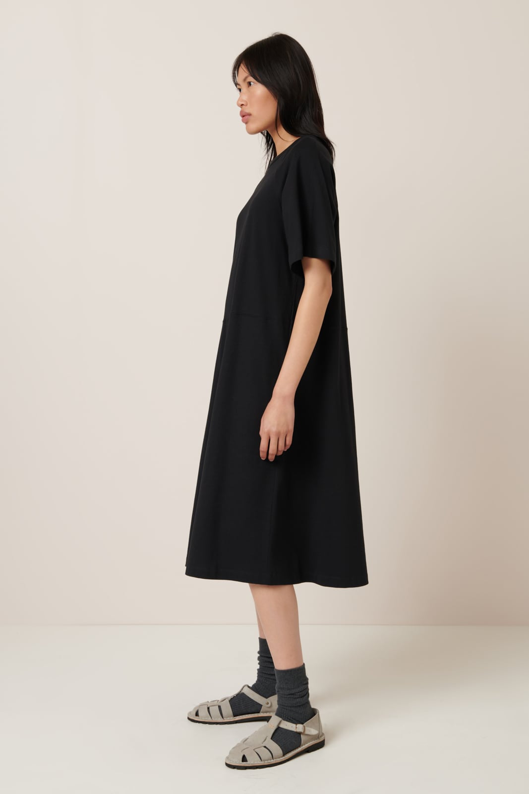 Good Thing Kowtow Blake Dress - Black