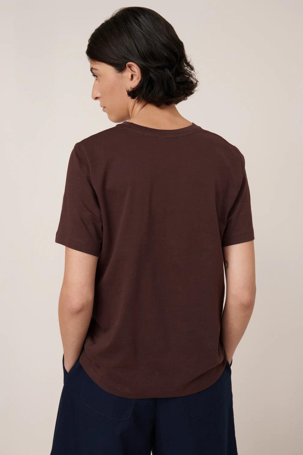 Good Thing Kowtow Classic Tee - Mahogany