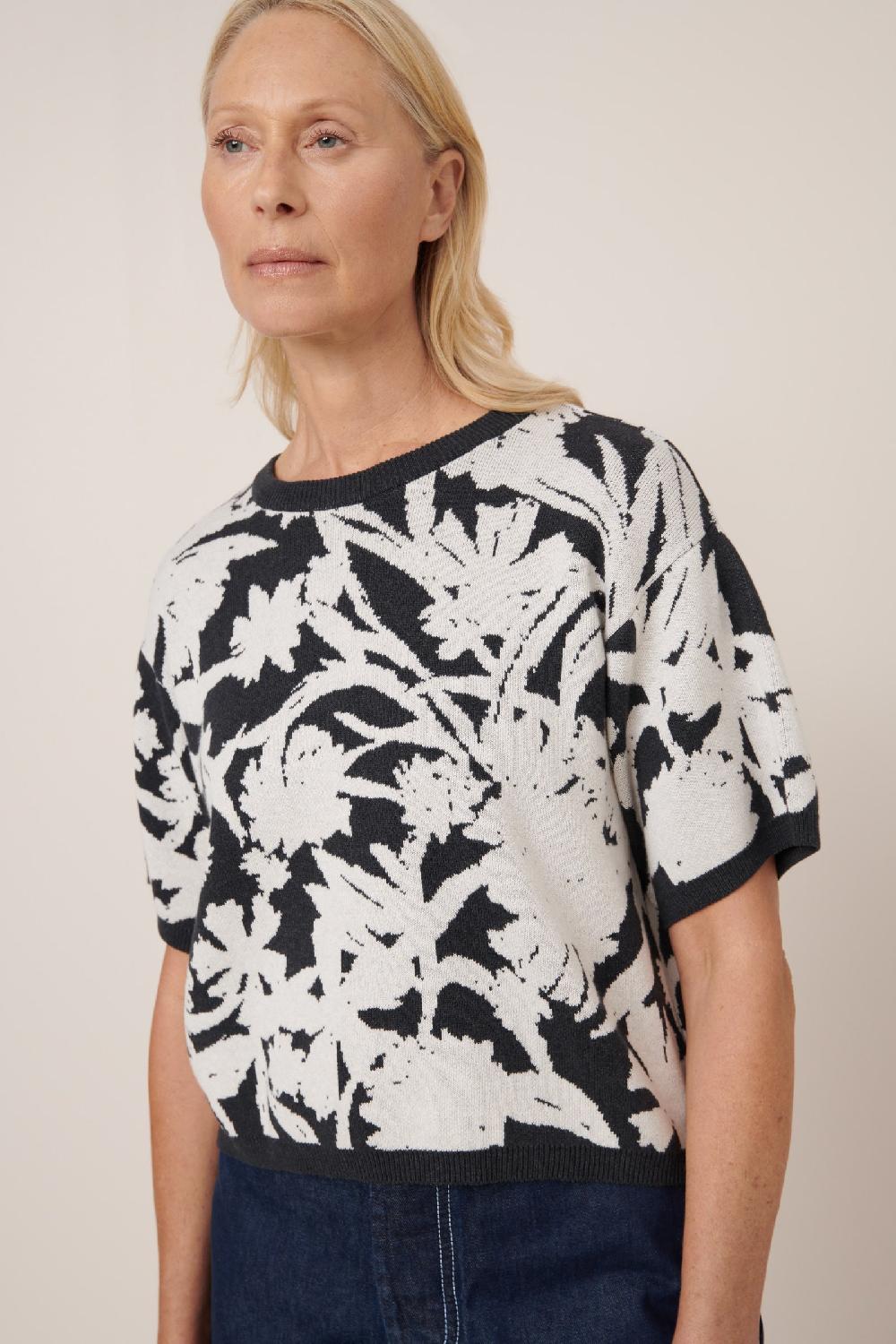 good thing Kowtow Etched Top - Etched Jacquard