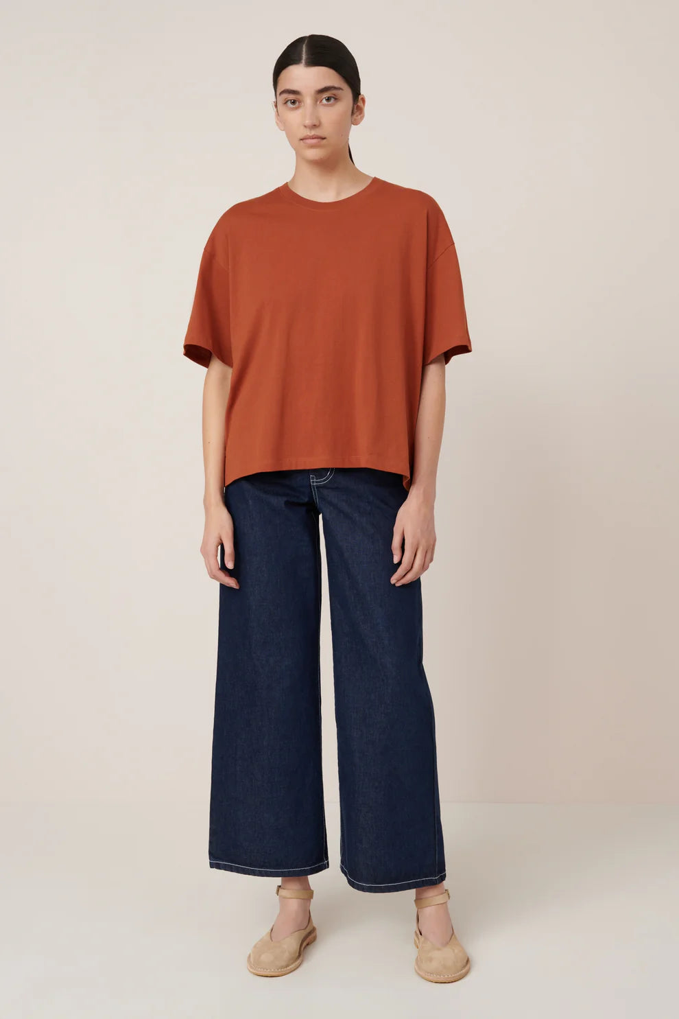 Good Thing Kowtow Everyday Tee - Clay Red