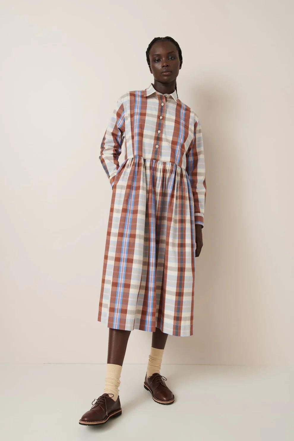 Good Thing Kowtow Lee Dress - Terra Check