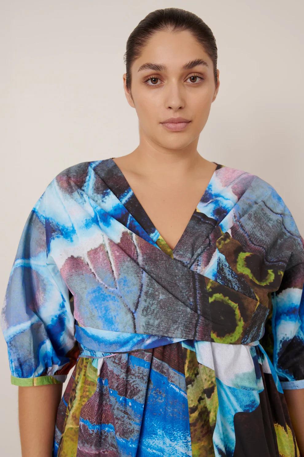 Good Thing Kowtow Marta Dress - Monarch