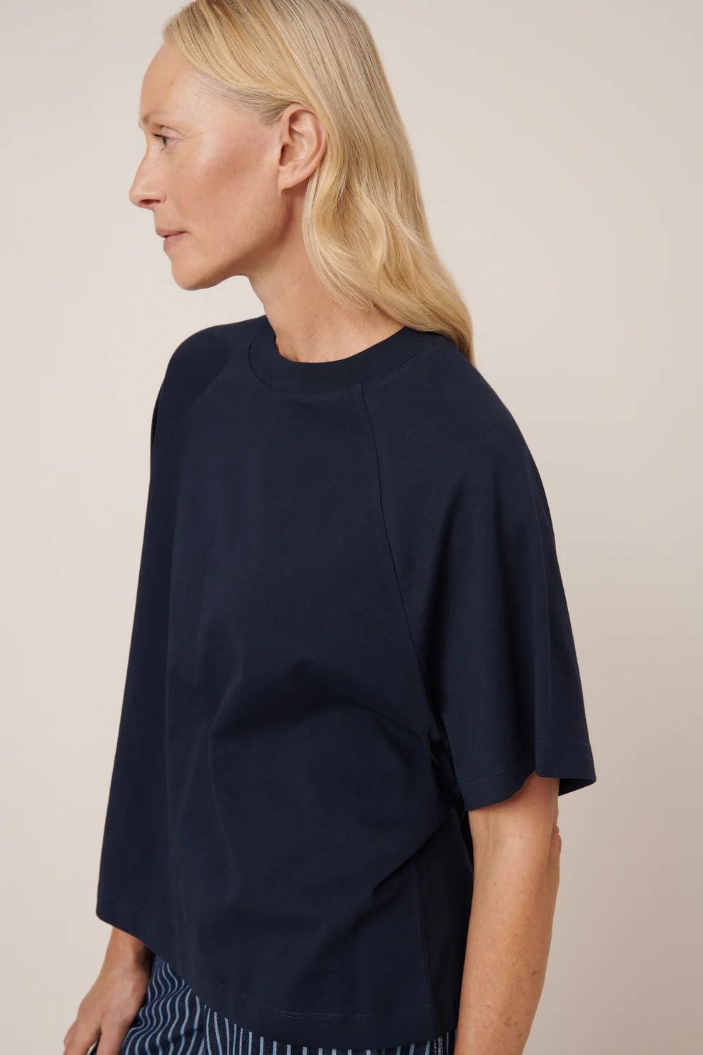 Good Thing Kowtow Raglan Tee - Navy