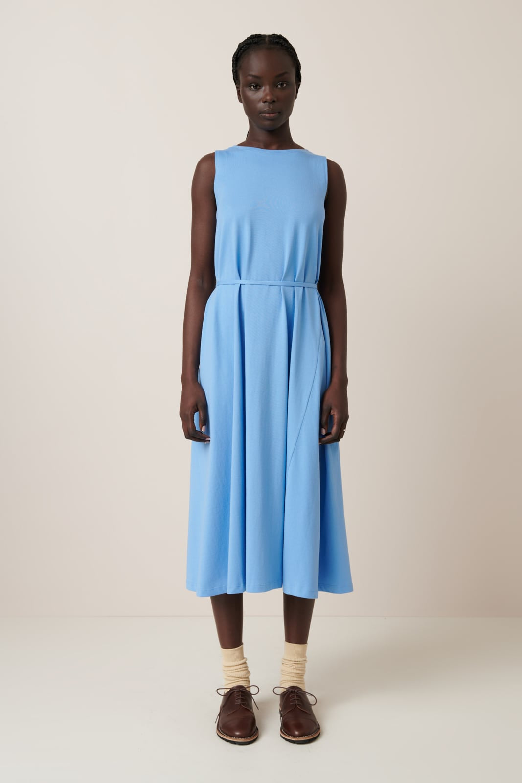 good thing Kowtow Tank Swing Dress - Skyline