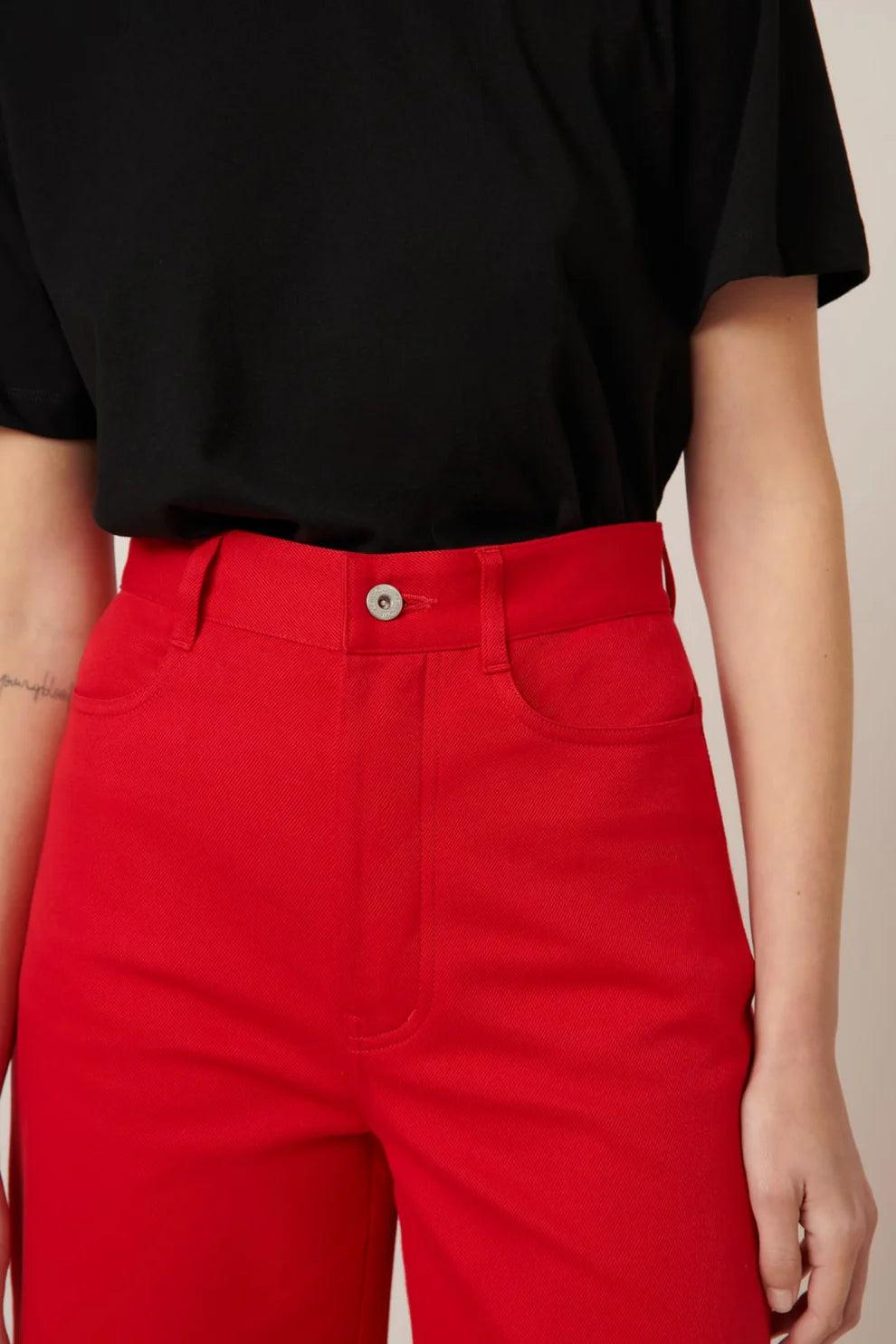Good Thing Kowtow Unity Pant - Red