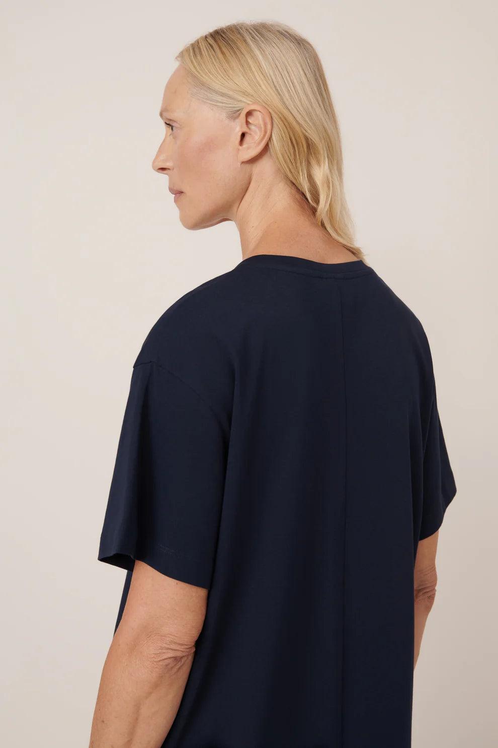 Good Thing Kowtow Unity Tee Dress - Navy