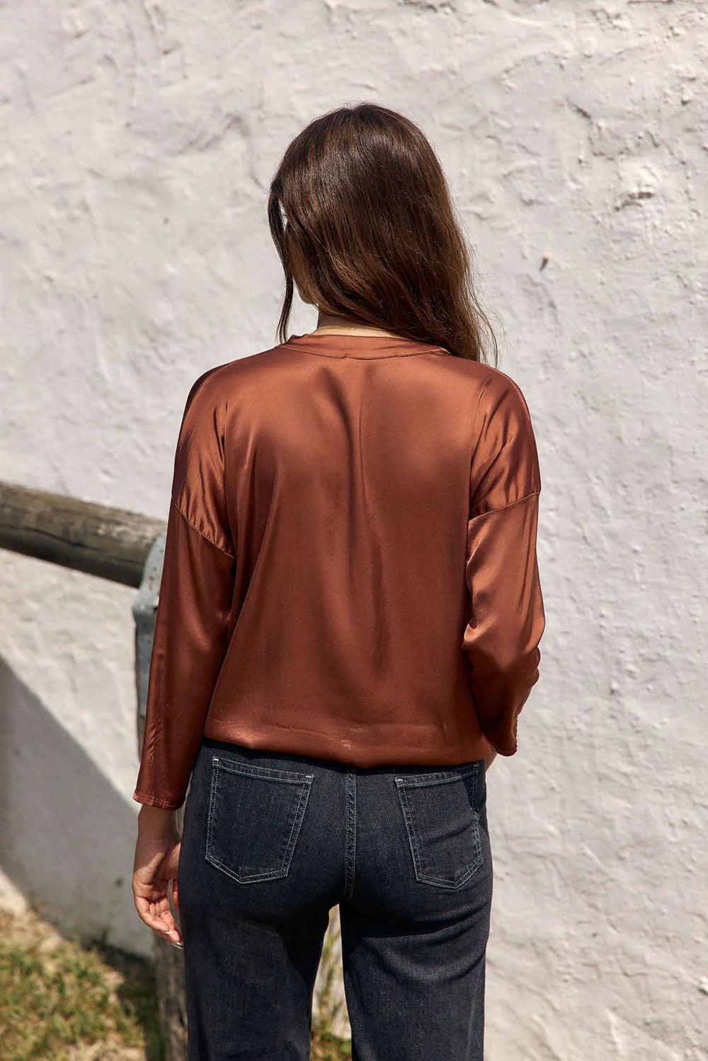 Good Thing Lauren Vidal Bianchi Blouse - Sienne