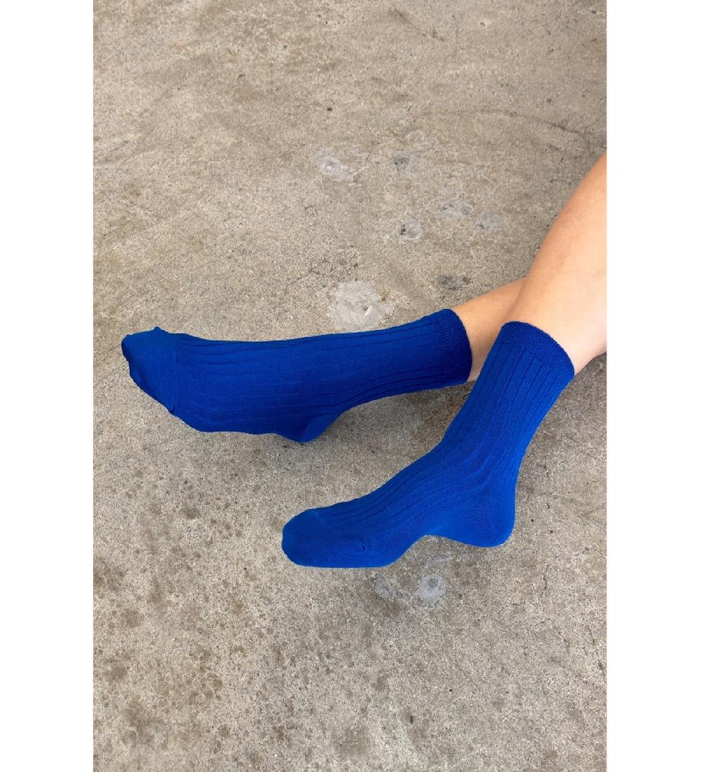 good thing Le Bon Shoppe Her Socks - Cobalt