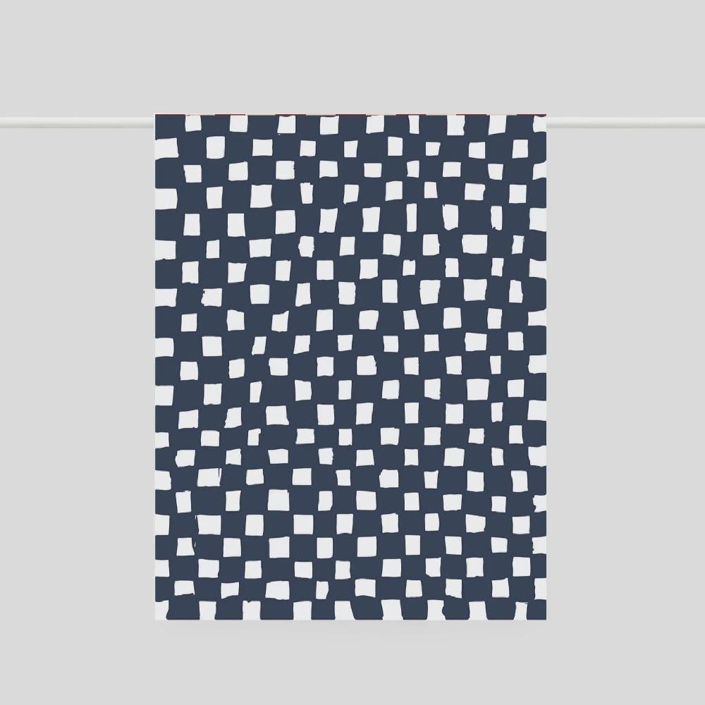 good thing Lettuce Tea Towel - Hand Drawn Checkers