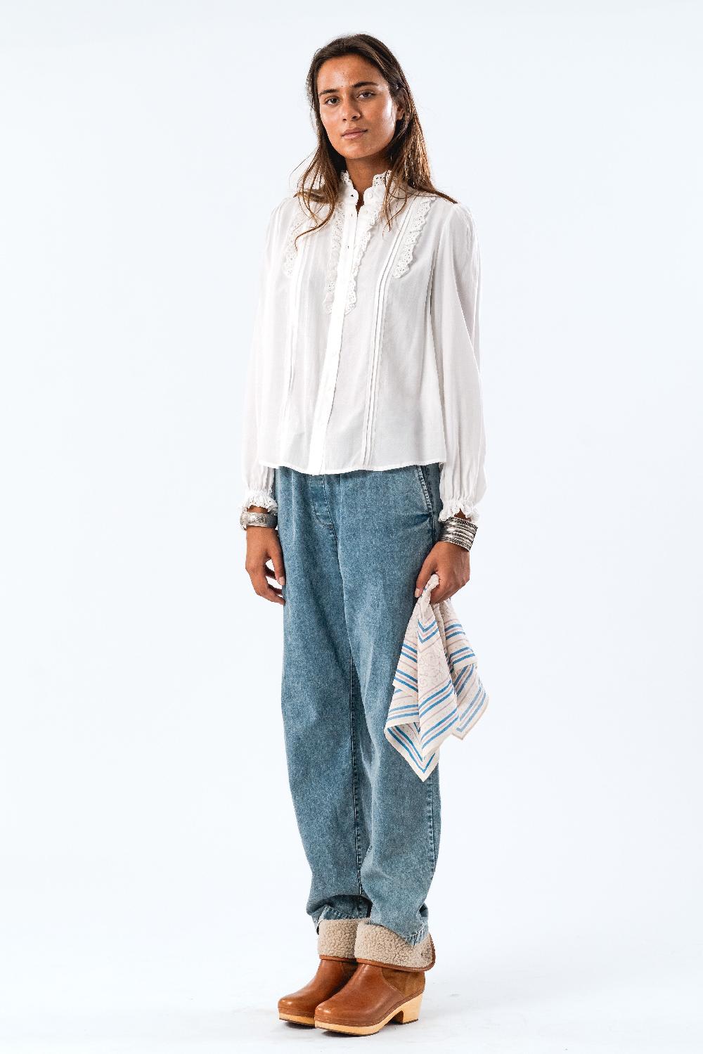 Good Thing Lollys Laundry Hemlock Bandana - Creme