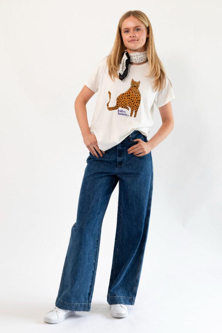 Good Thing Lollys Laundry Roma Tee - White