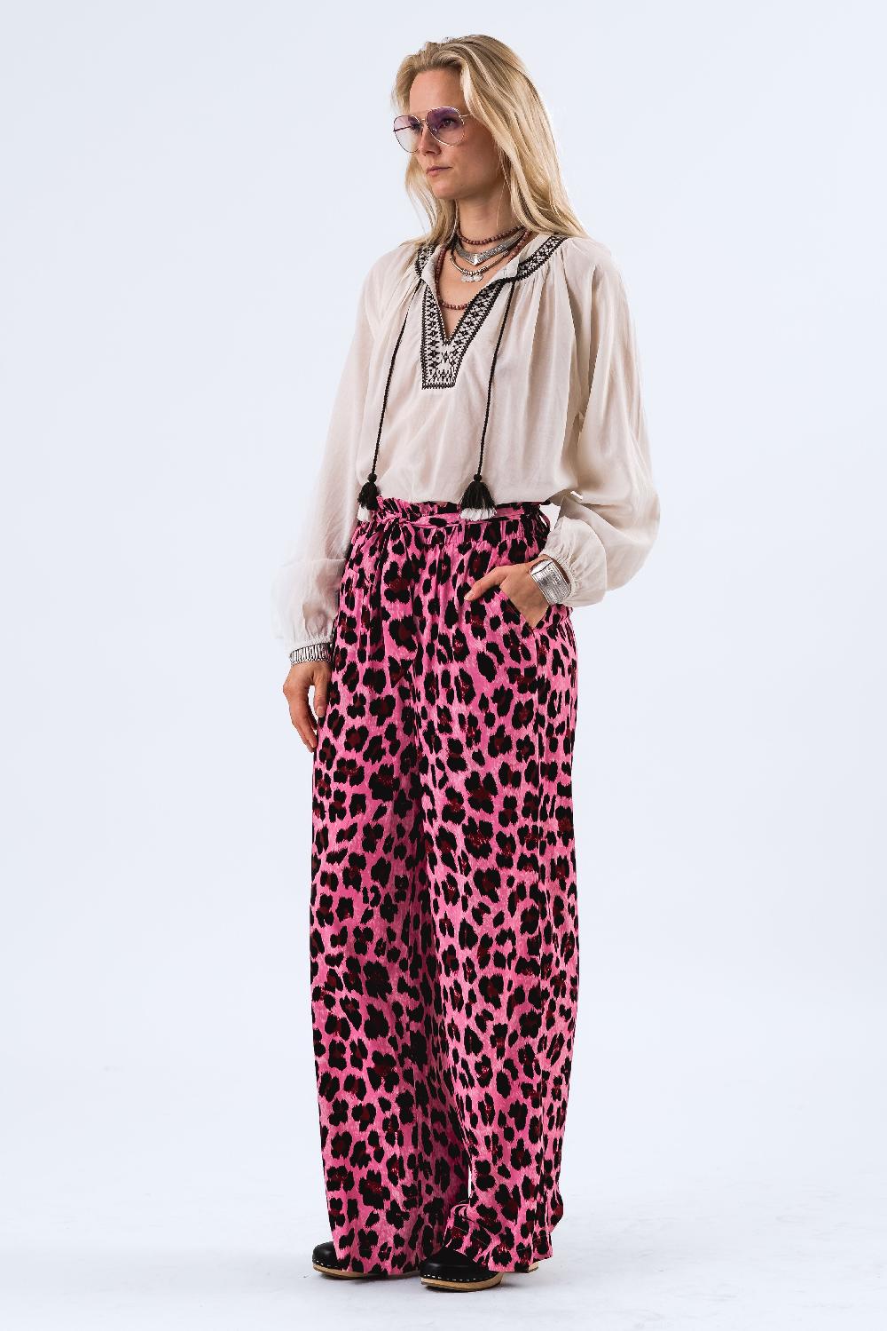 Good Thing Lollys Laundry Vicky Pants - Neon Pink