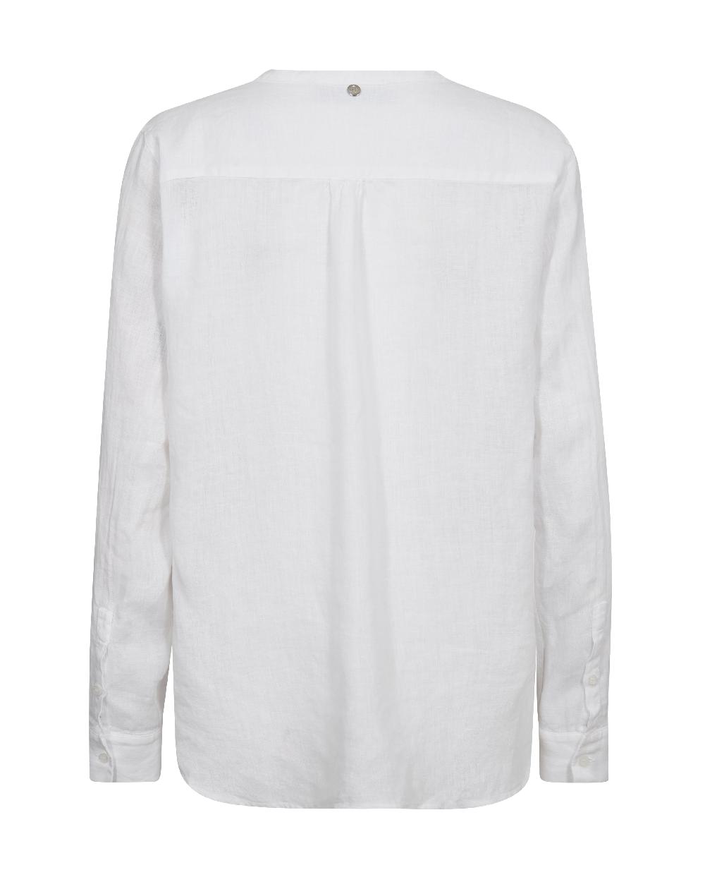 Good Thing Mos Mosh Danna Linen Blouse - White