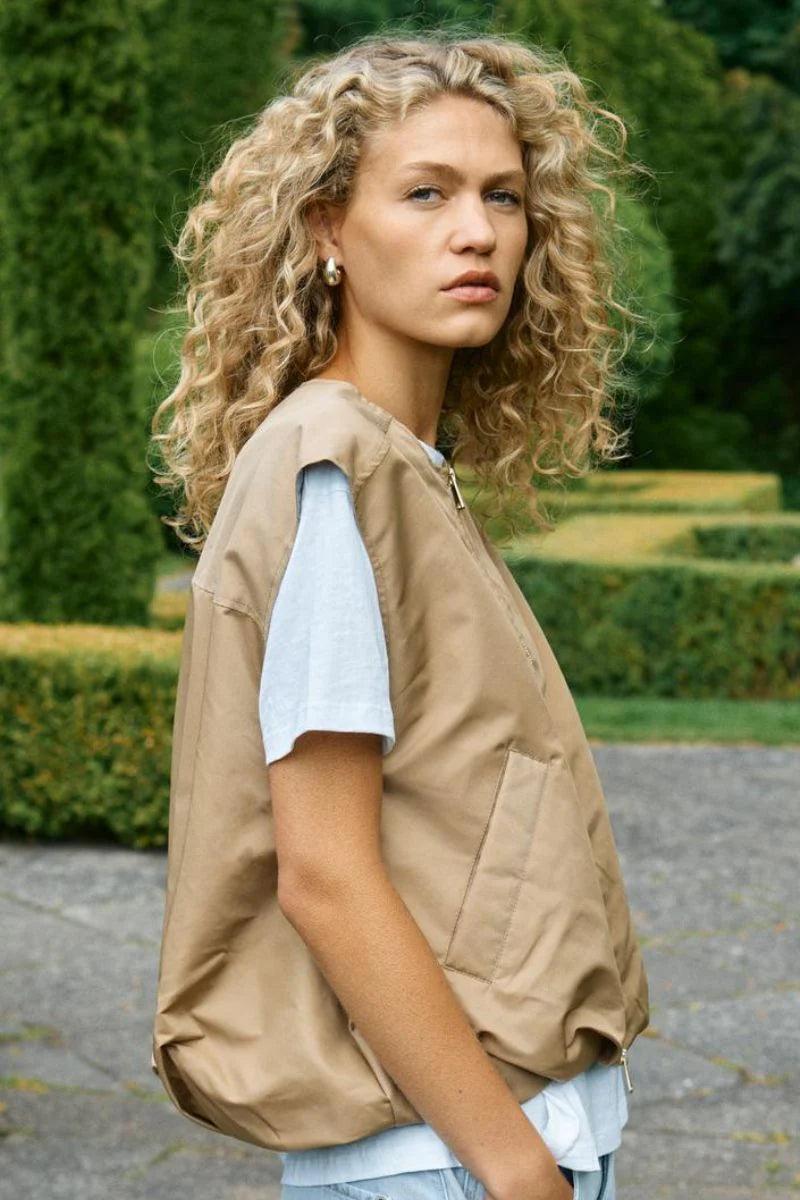 Good Thing Mos Mosh Kura Waistcoat - Shadow