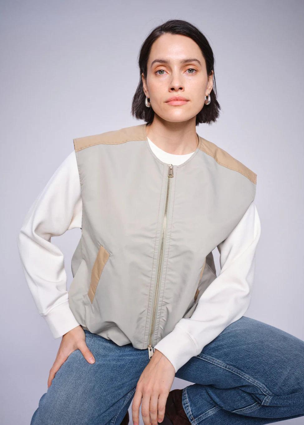 good thing Mos Mosh Kura Waistcoat - Shadow