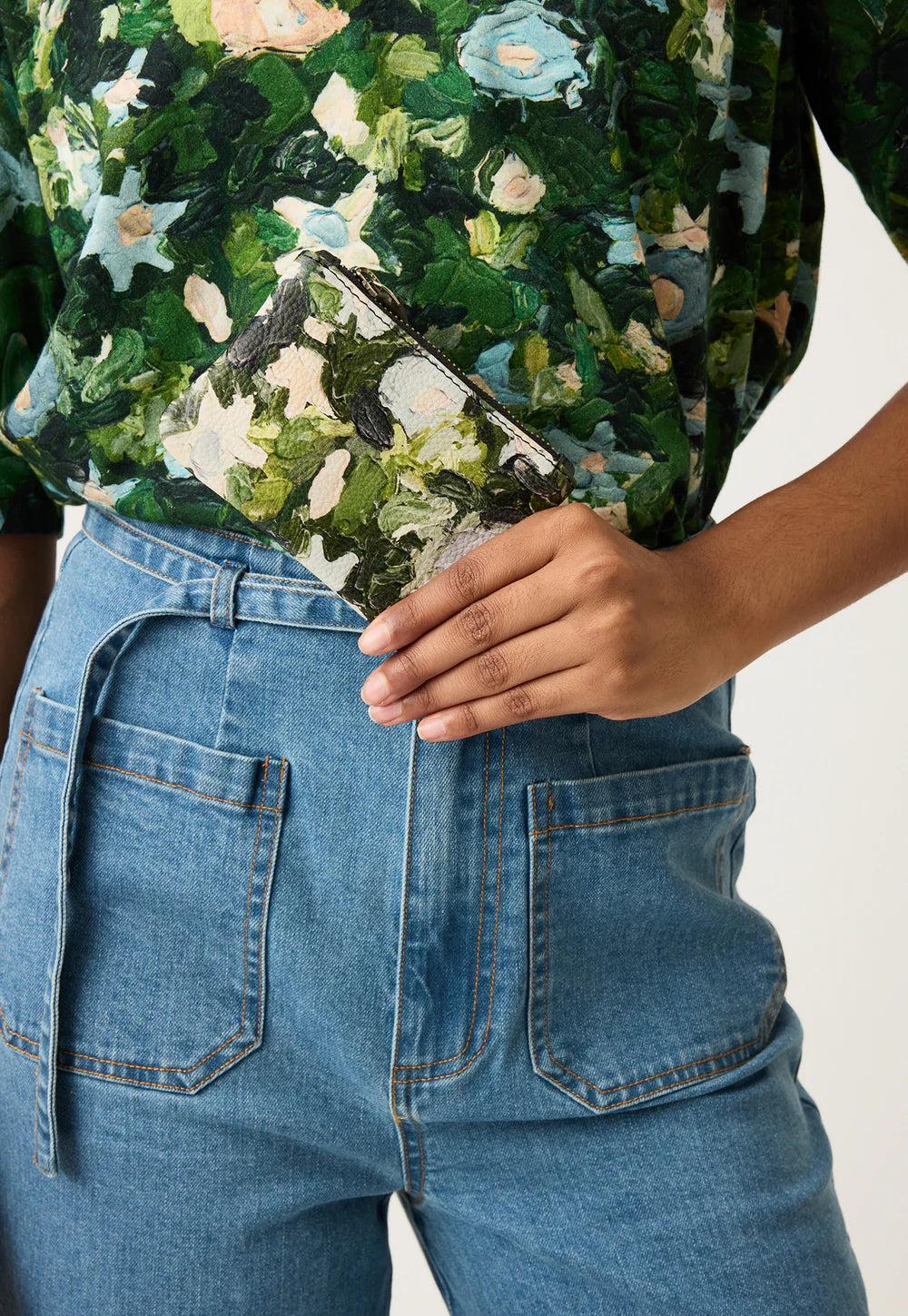 Good Thing Nancybird Card Purse - Garden