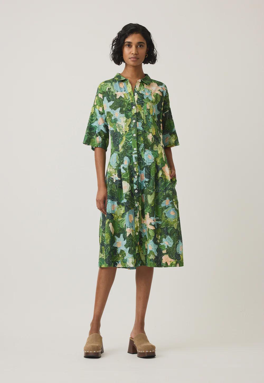 Good Thing Nancybird Paloma Dress - Garden Green