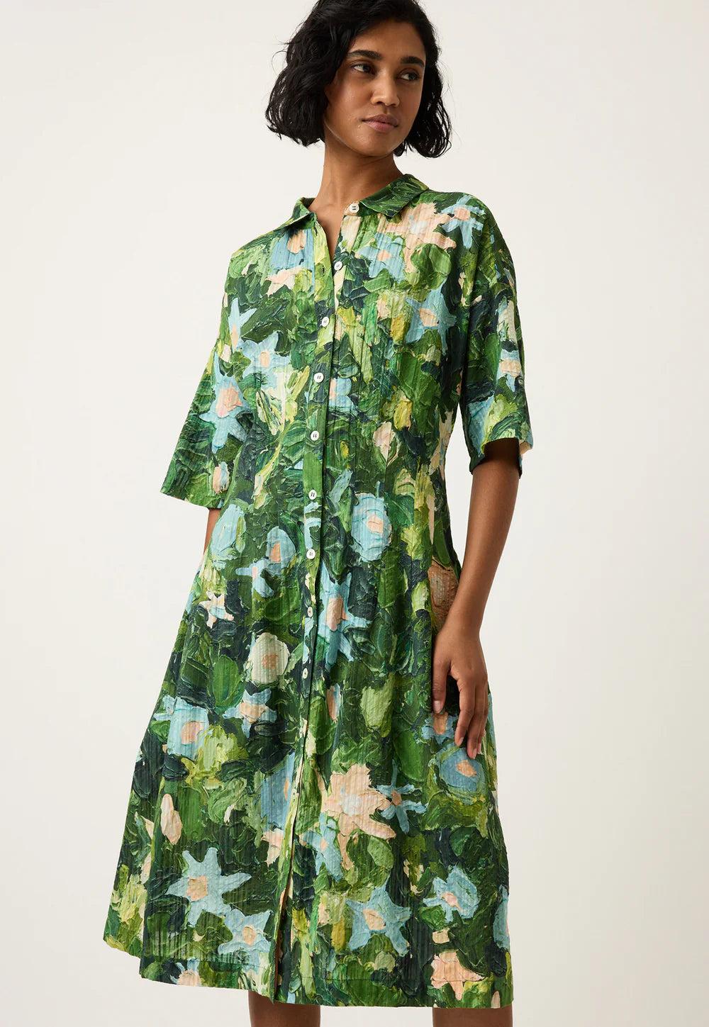 good thing Nancybird Paloma Dress - Garden Green