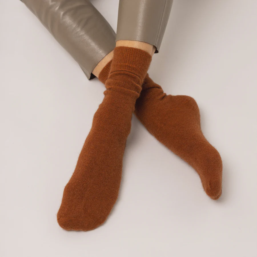 good thing Nooan Hamilton Socks - Leather Brown