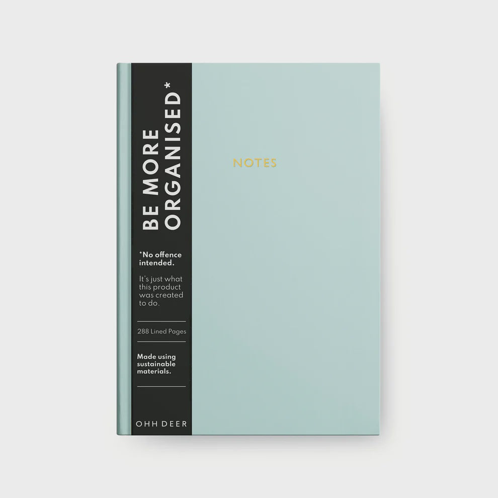 good thing Ohh Deer A5 Notebook - Pastel Blue