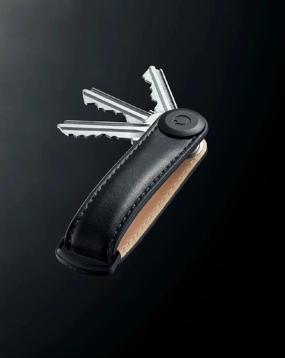 Good Thing Orbitkey Key Organiser Leather - Black