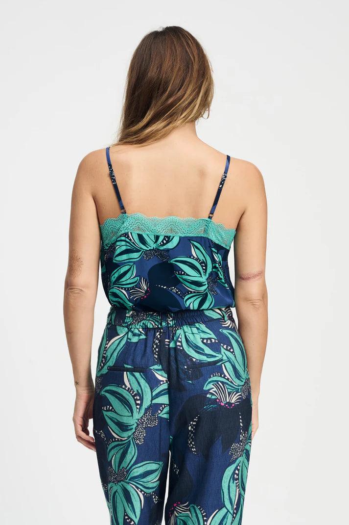 Good Thing POM Amsterdam Cami Top - Delicacy Green