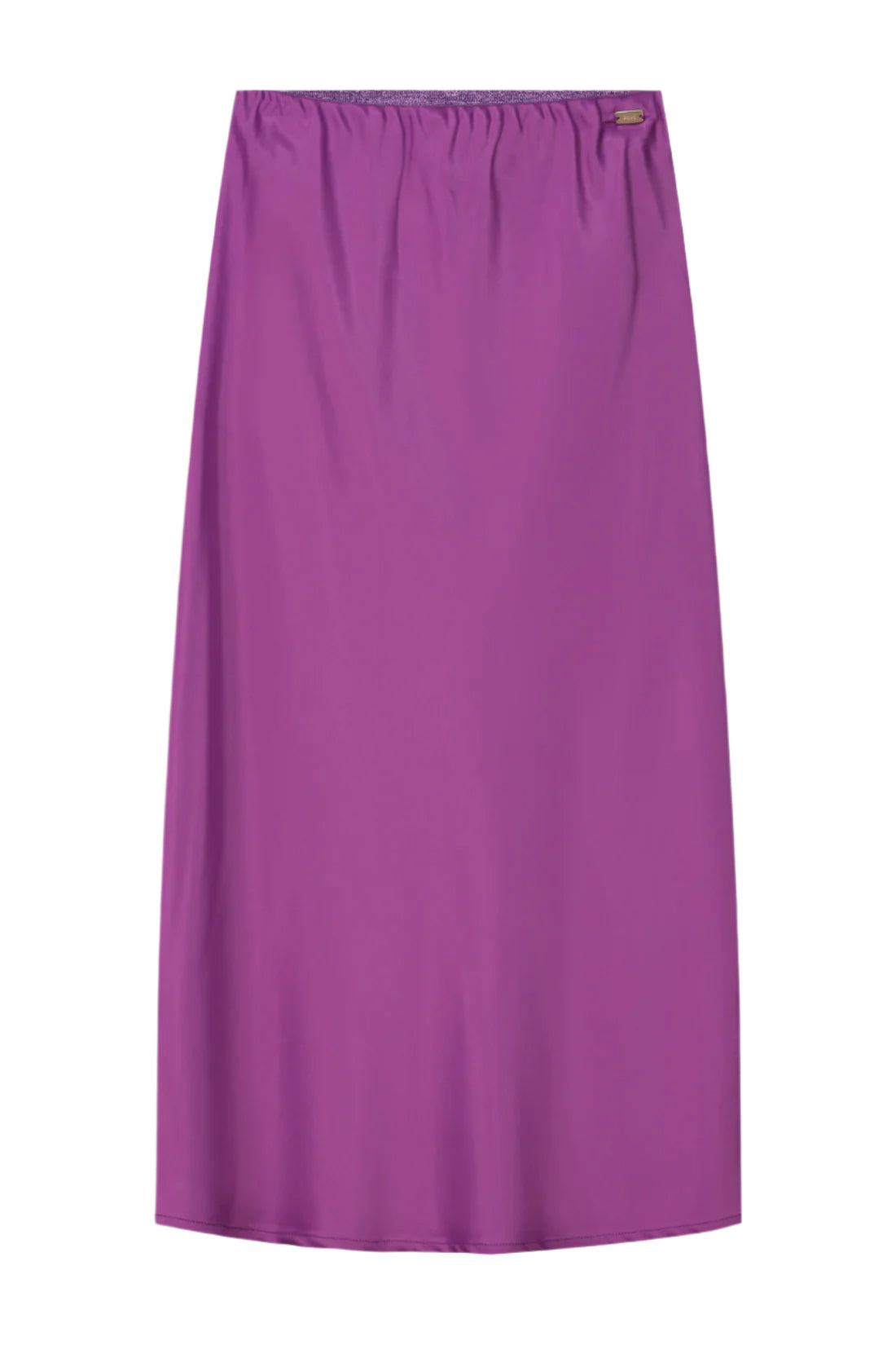 Good Thing POM Satin Skirt - Cactus Pink