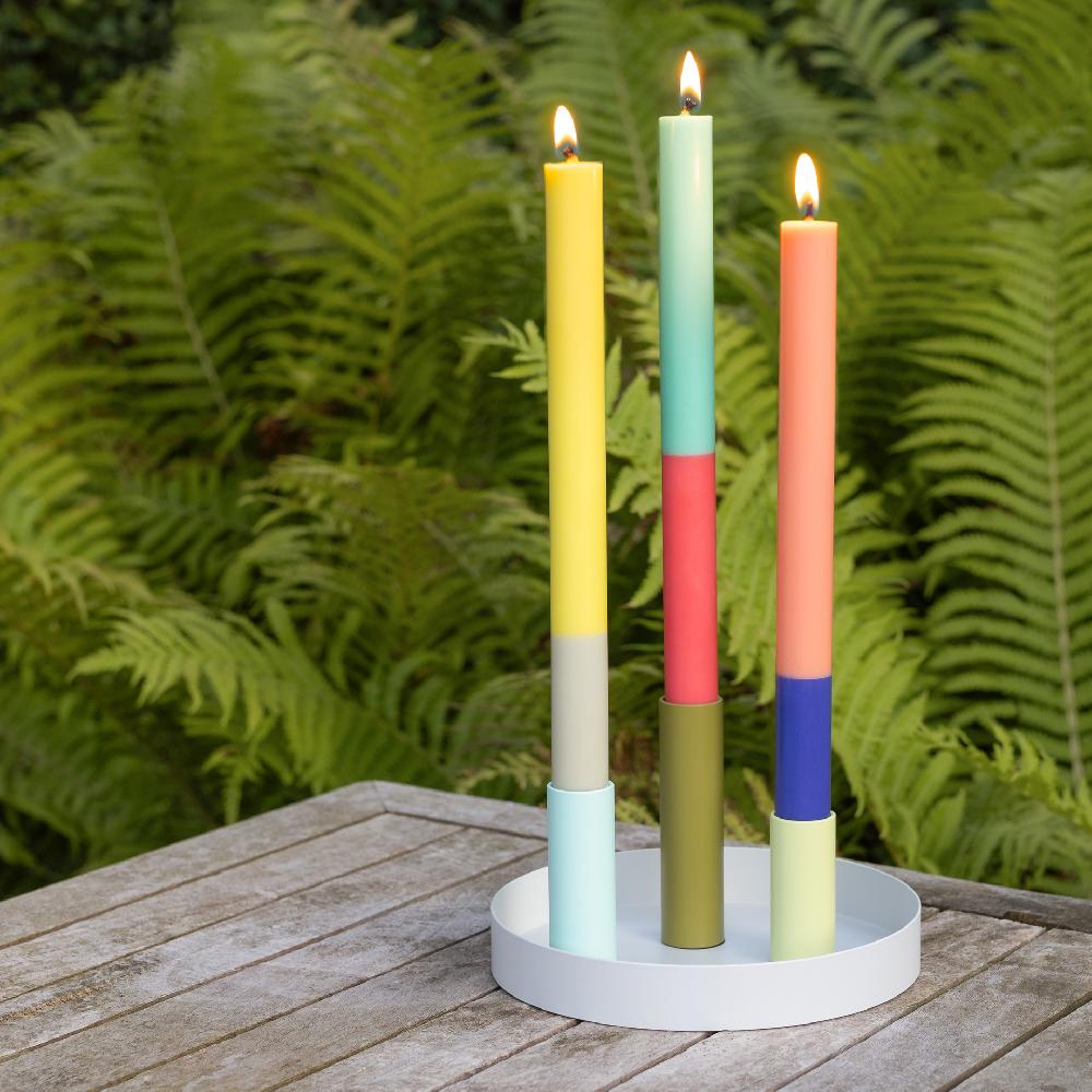 Good Thing Remember Candle Stick Set Of 3 - Ibiza