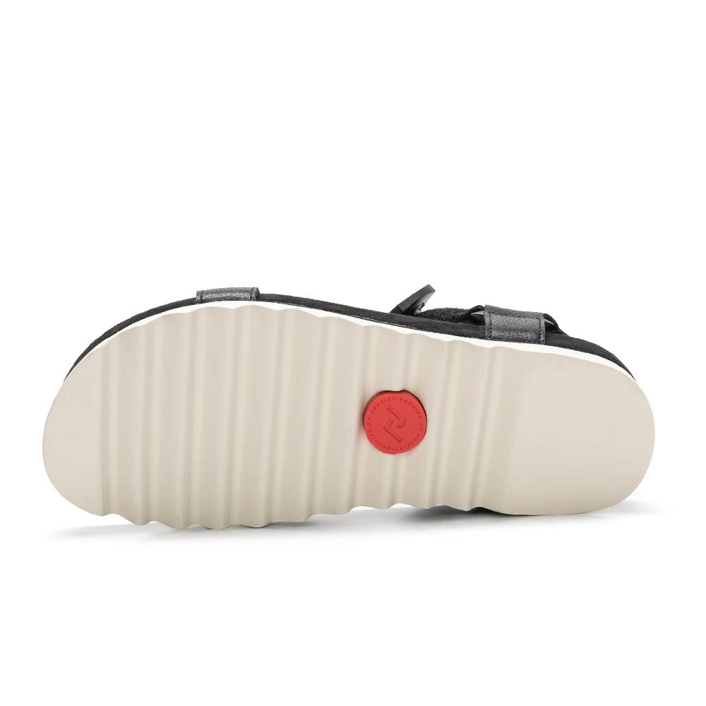 Good Thing Rollie Sandal Tooth Wedge - Black