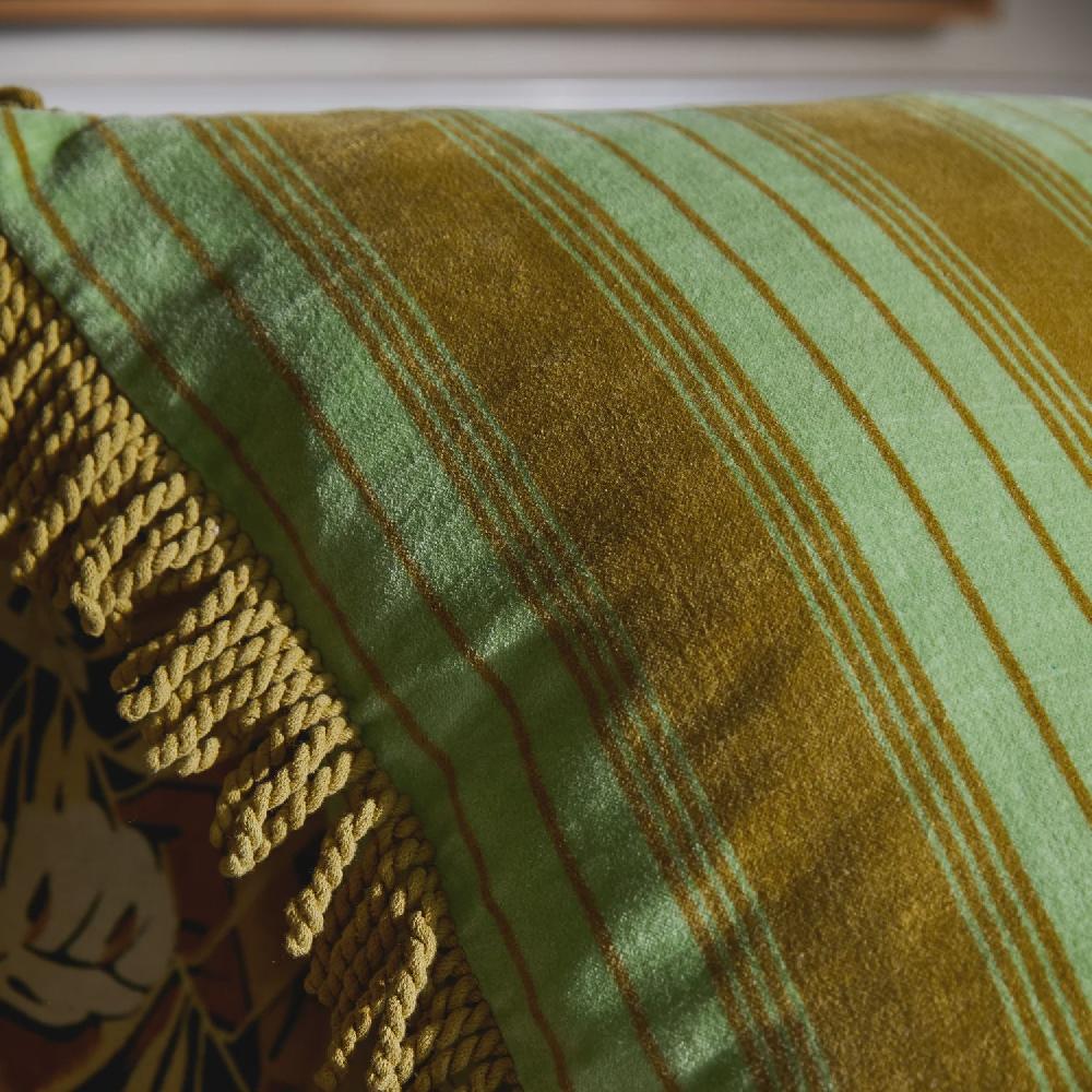 Good Thing Sage And Clare Brigitte Cushion - Olive