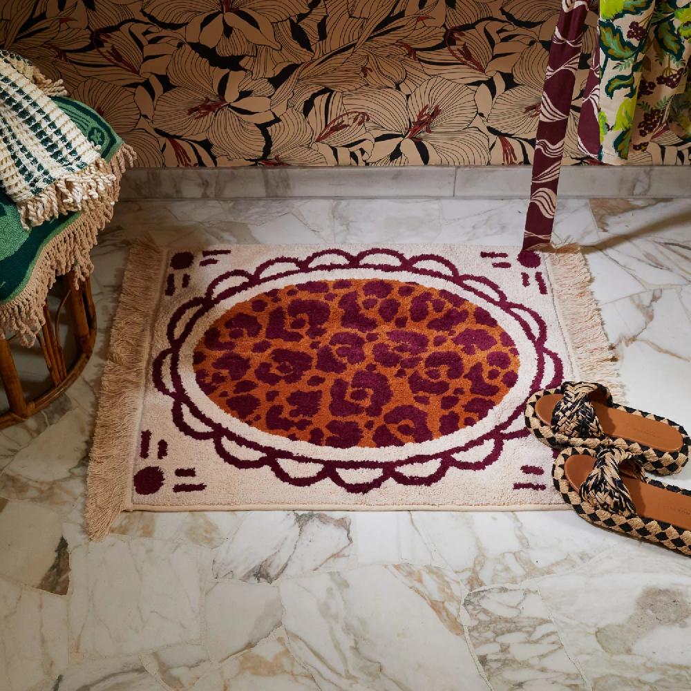 good thing Sage and Clare Odette Bath Mat