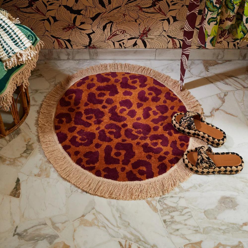 Good Thing Sage And Clare Odette Round Bath Mat