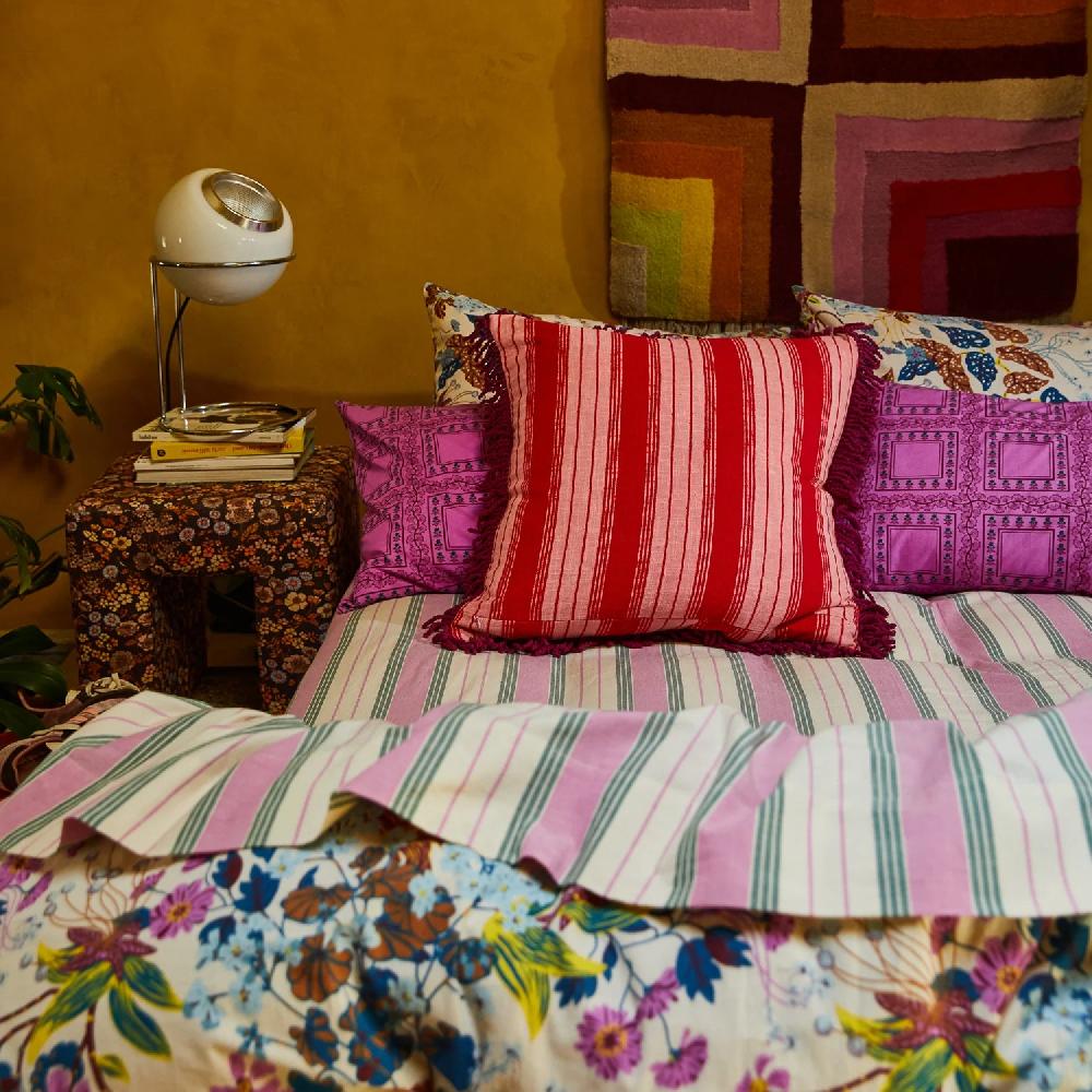 Good Thing Sage & Clare Brigitte Cushion - Cosmo Pink