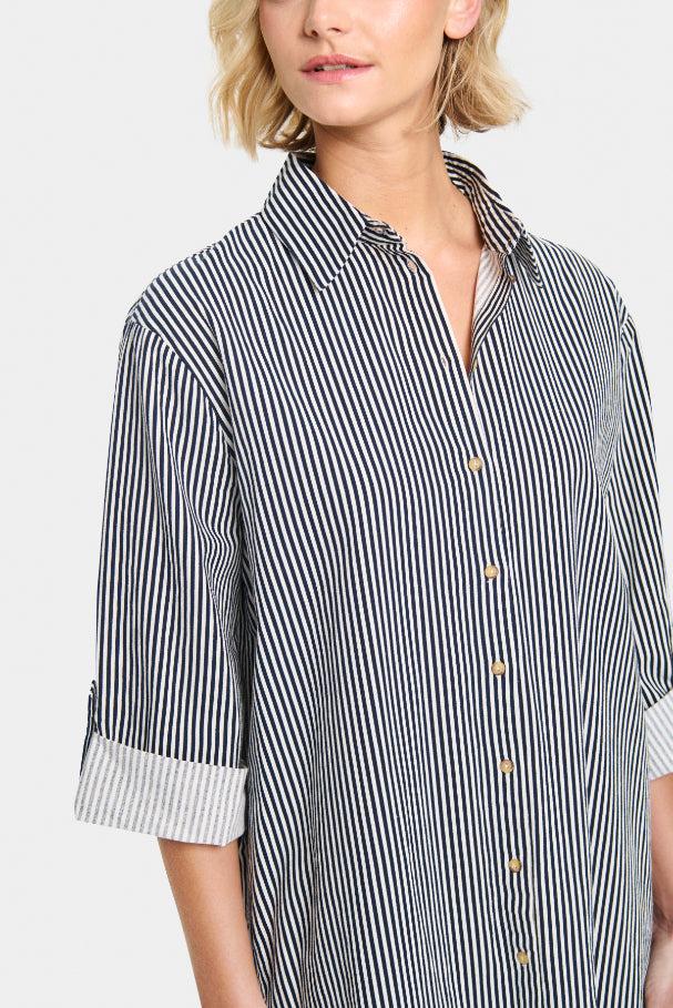 Good Thing Saint Tropez Zalinda Shirt Dress - Stripe