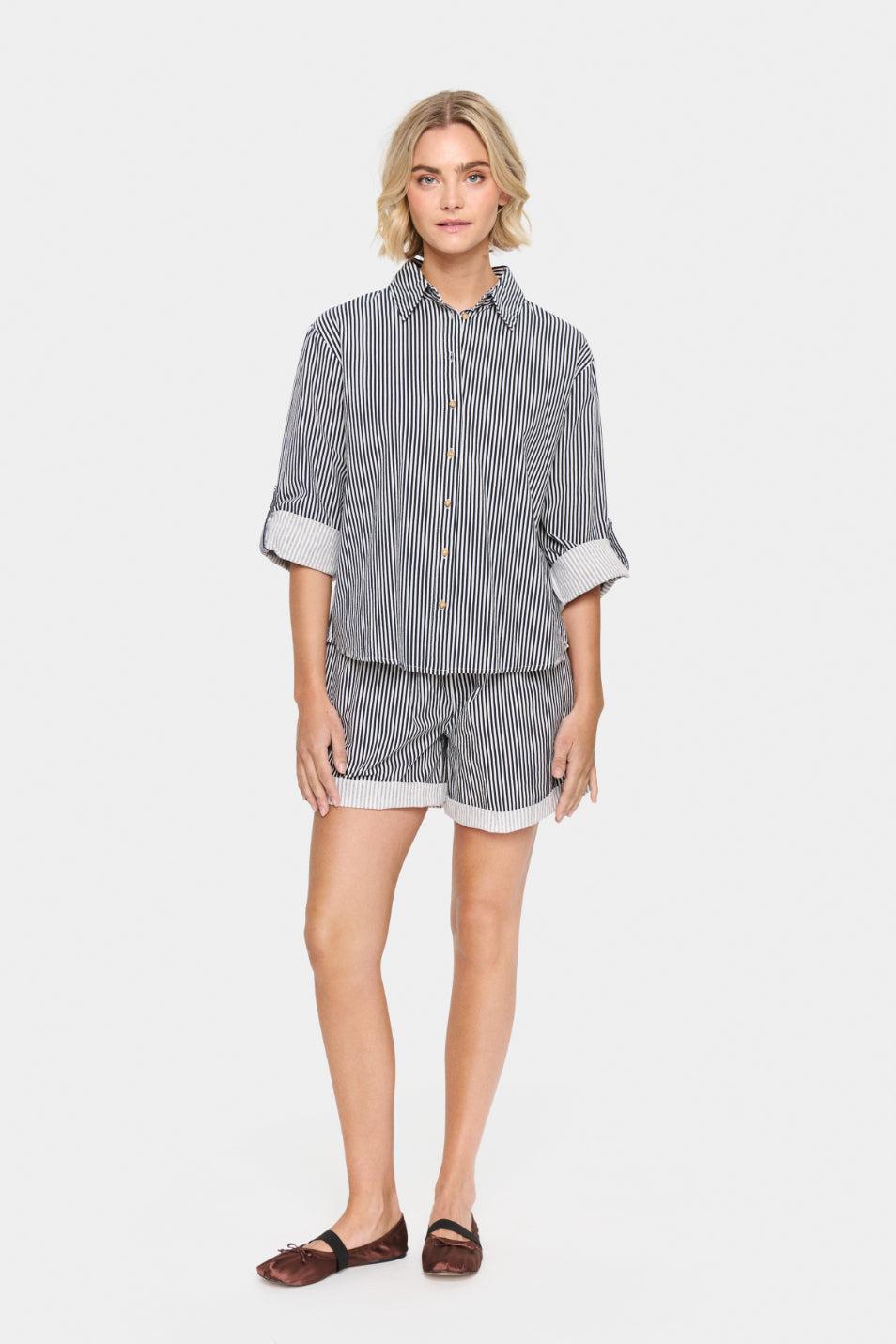 Good Thing Saint Tropez Zalinda Shirt - Stripe