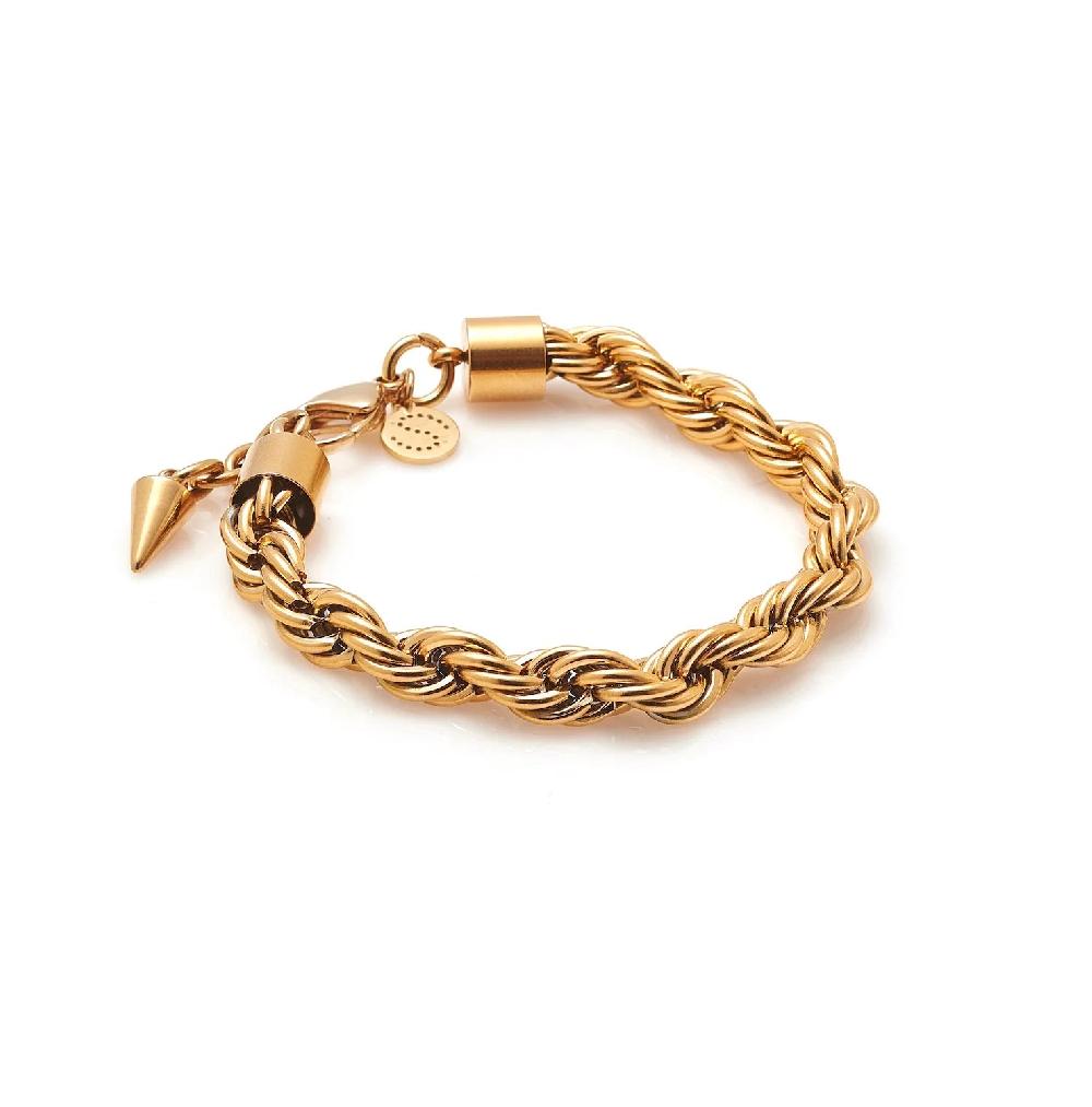 good thing Silk & Steel Eclipse Bracelet - Gold