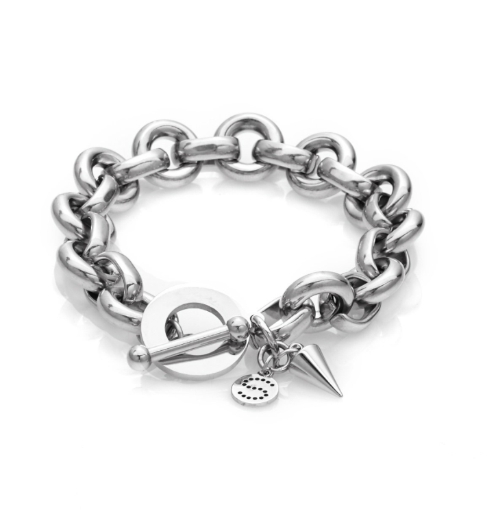 good thing Silk & Steel Heirloom Bracelet - Silver