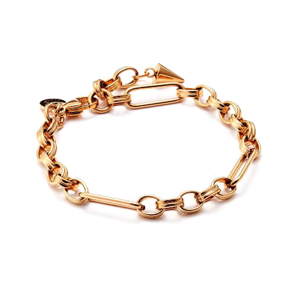 good thing Silk & Steel Luxe Bracelet - Gold