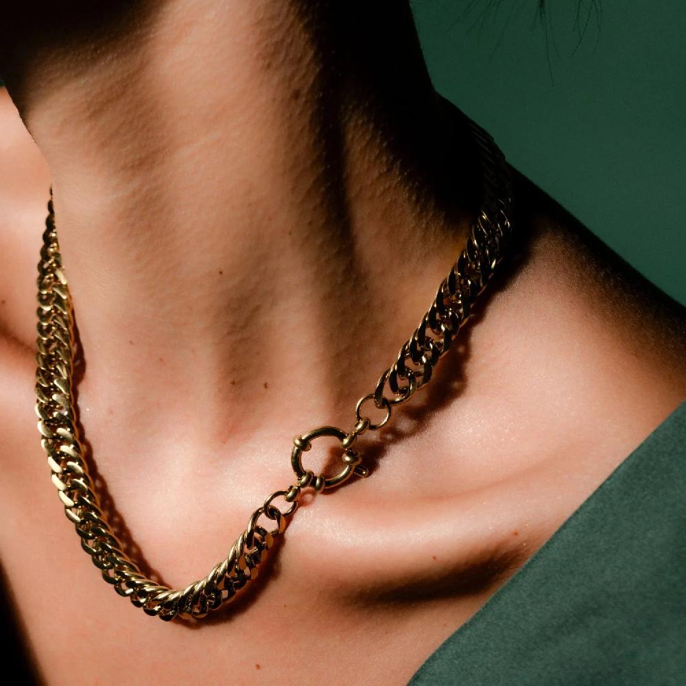 Good Thing Silk & Steel Nova Necklace - Silver