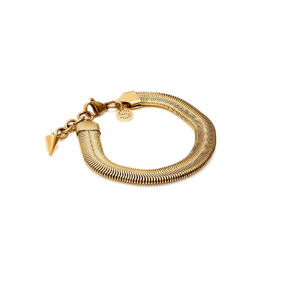 good thing Silk & Steel Sundowner Bracelet - Gold