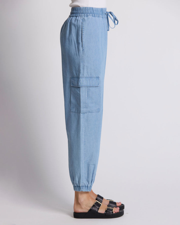 Good Thing Stella And Gemma Teigan Pant - Light Wash