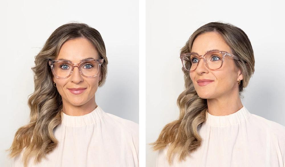 Good Thing Vital Isla Reading Glasses - Pink Frost