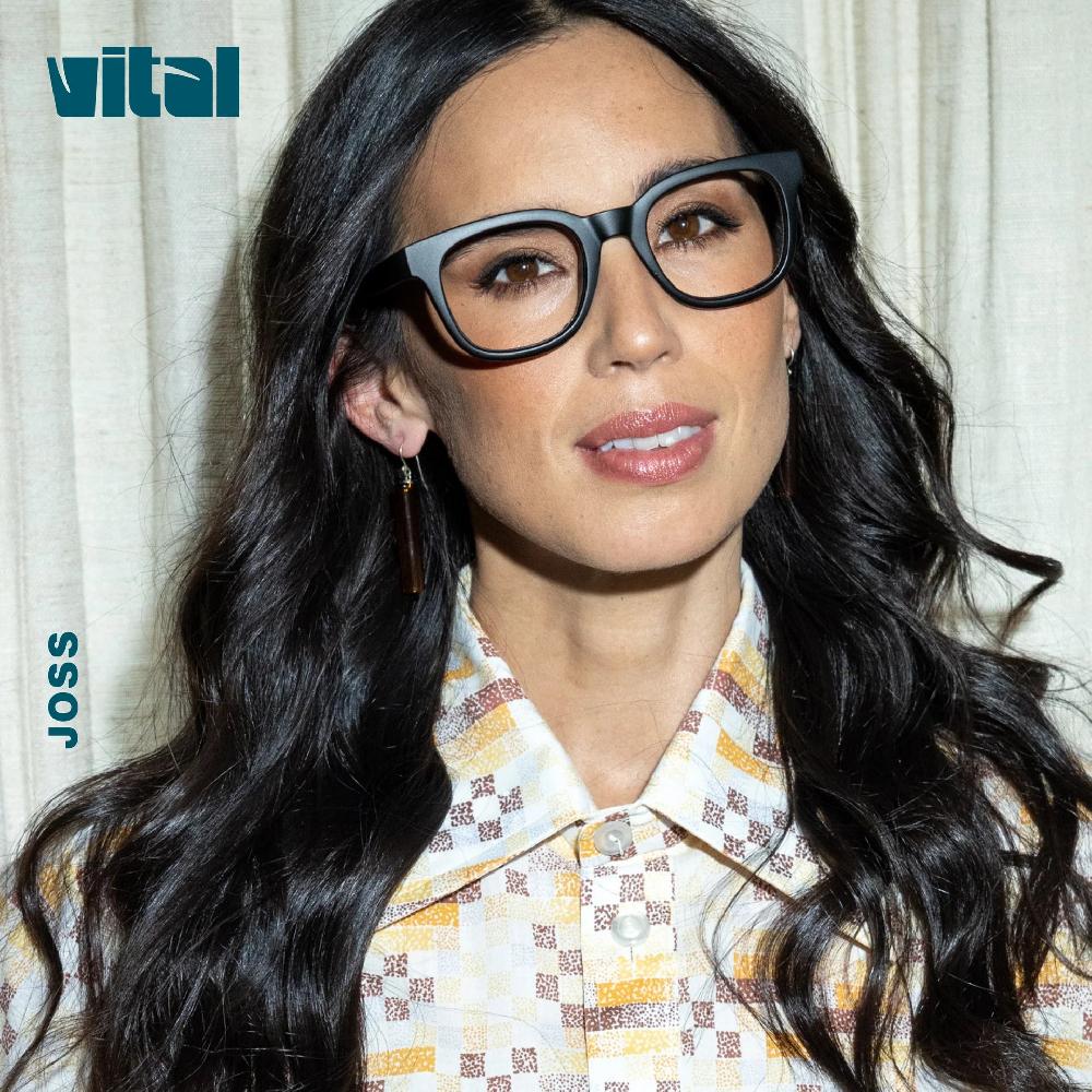 good thing Vital Joss Reading Glasses - Matt Black