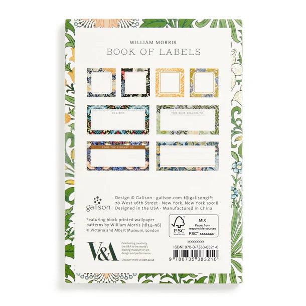 Good Thing William Morris Book Of Labels