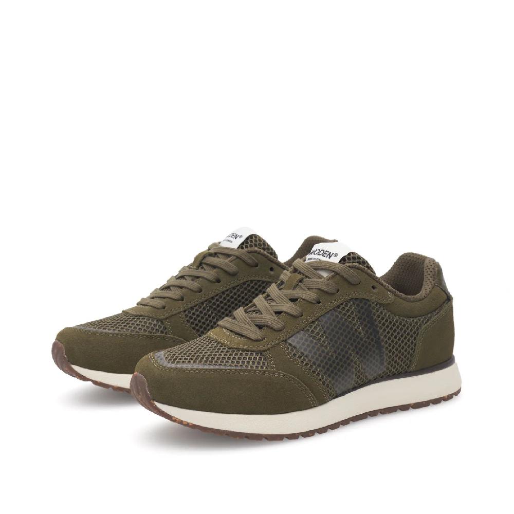 good thing Woden Ronja Icon Sneaker - Dark Olive