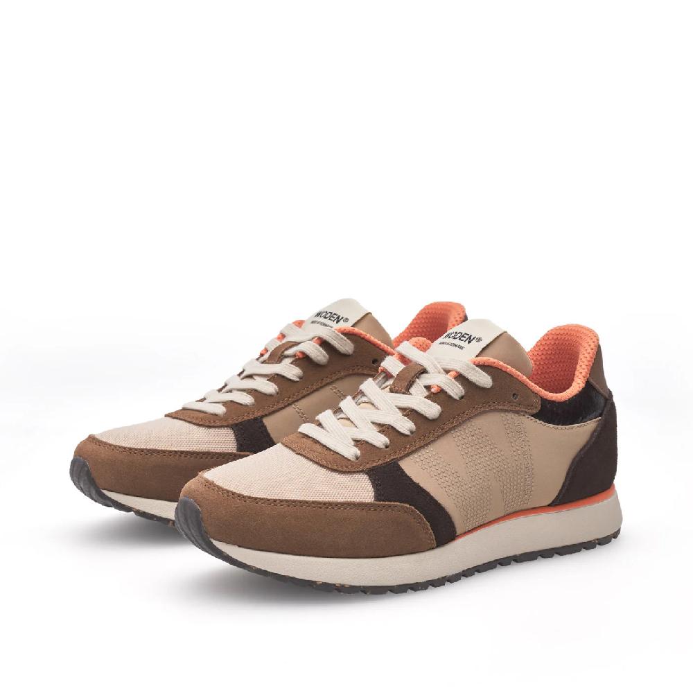 good thing Woden Ronja Sneaker - Coffee Cream Multi