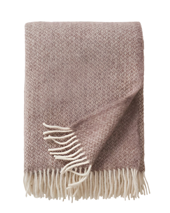 good thing Klippan Lima Woven Lambswool Blanket - Sand